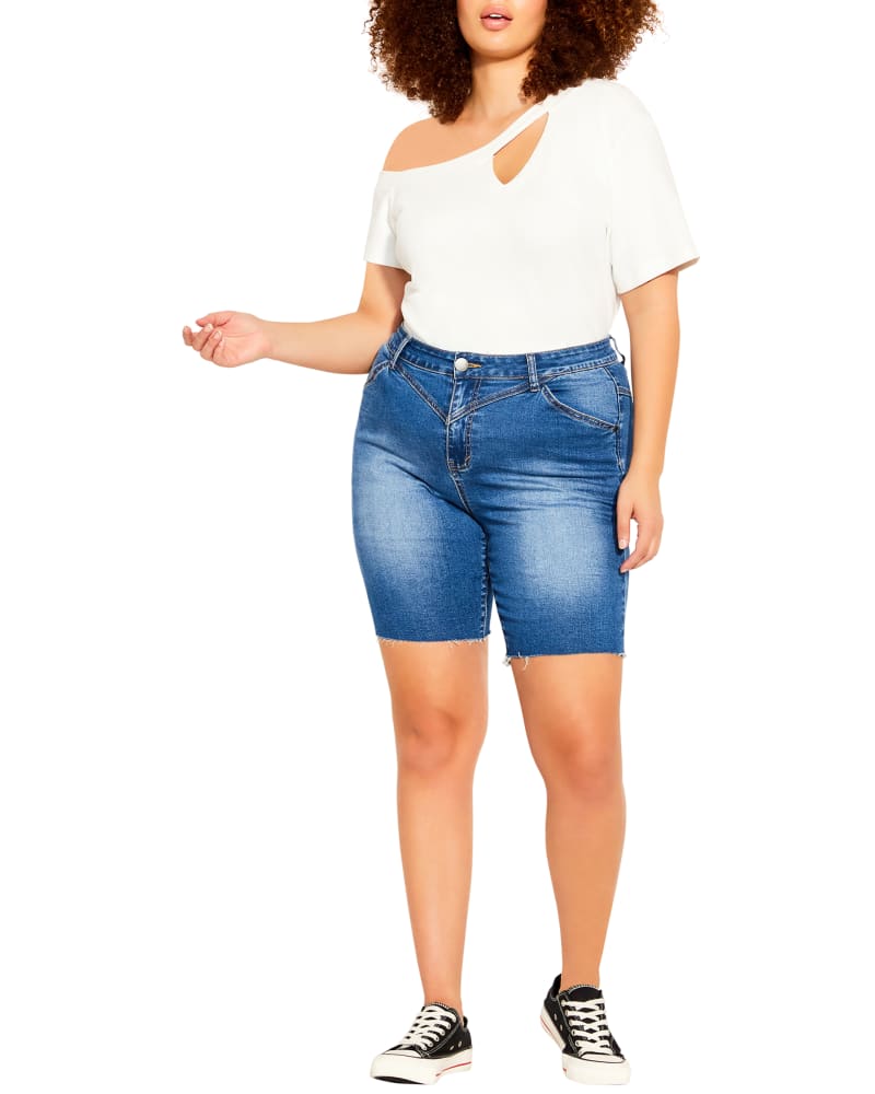 Plus size model wearing  by City Chic | Dia&Co | dia_product_style_image_id:195559
